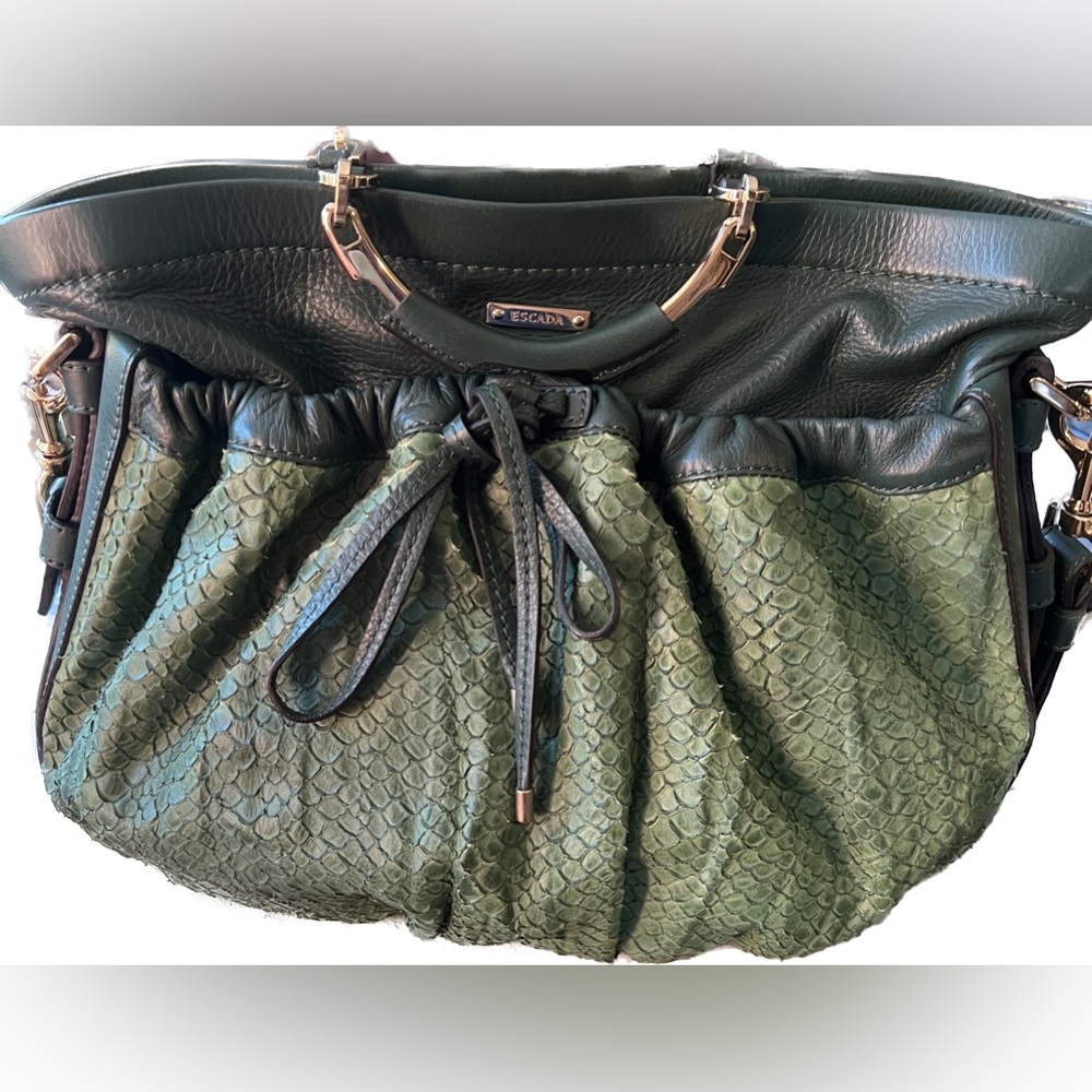 Escada leather bag